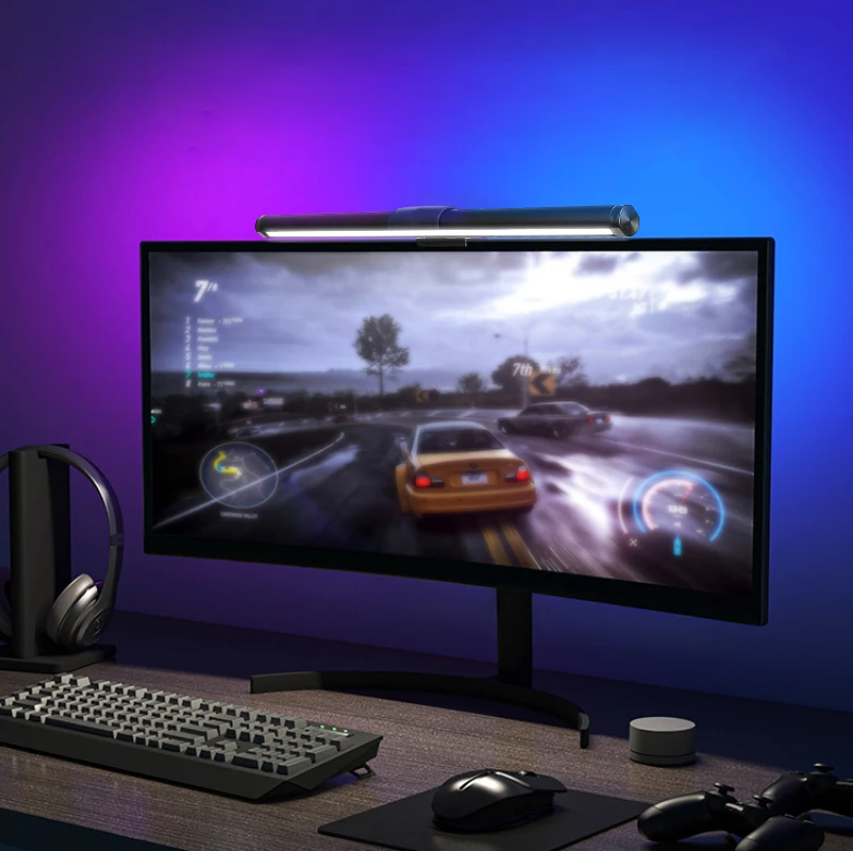 Simplrtech LED Dimmable Monitor Light Bar RGB