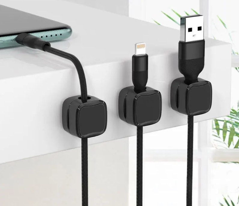 Simplrtech Magnetic Cable Clips – Wire Organizer & Holder