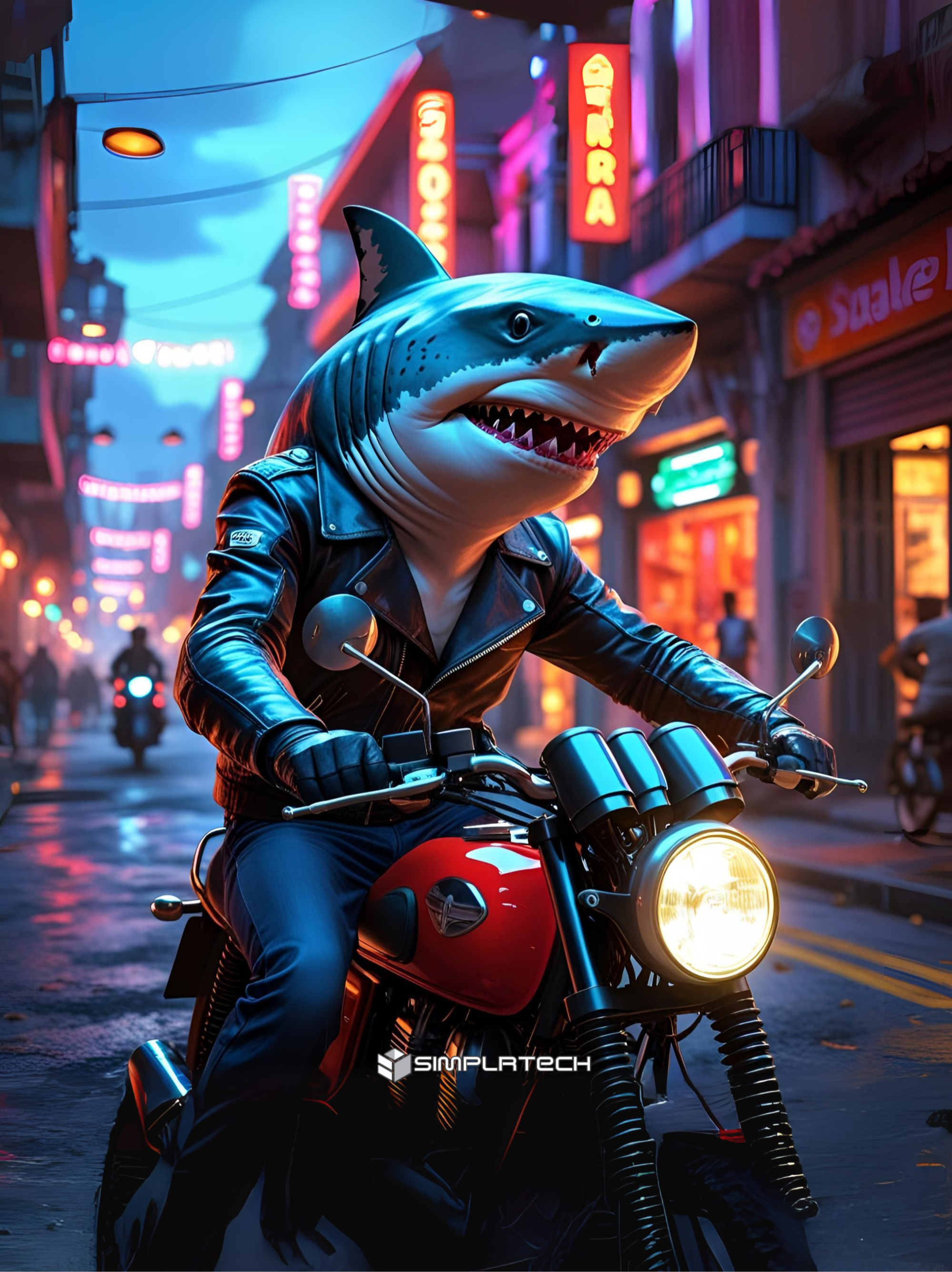 The Leather-Fin Outlaw - Simplrtech Phone Case