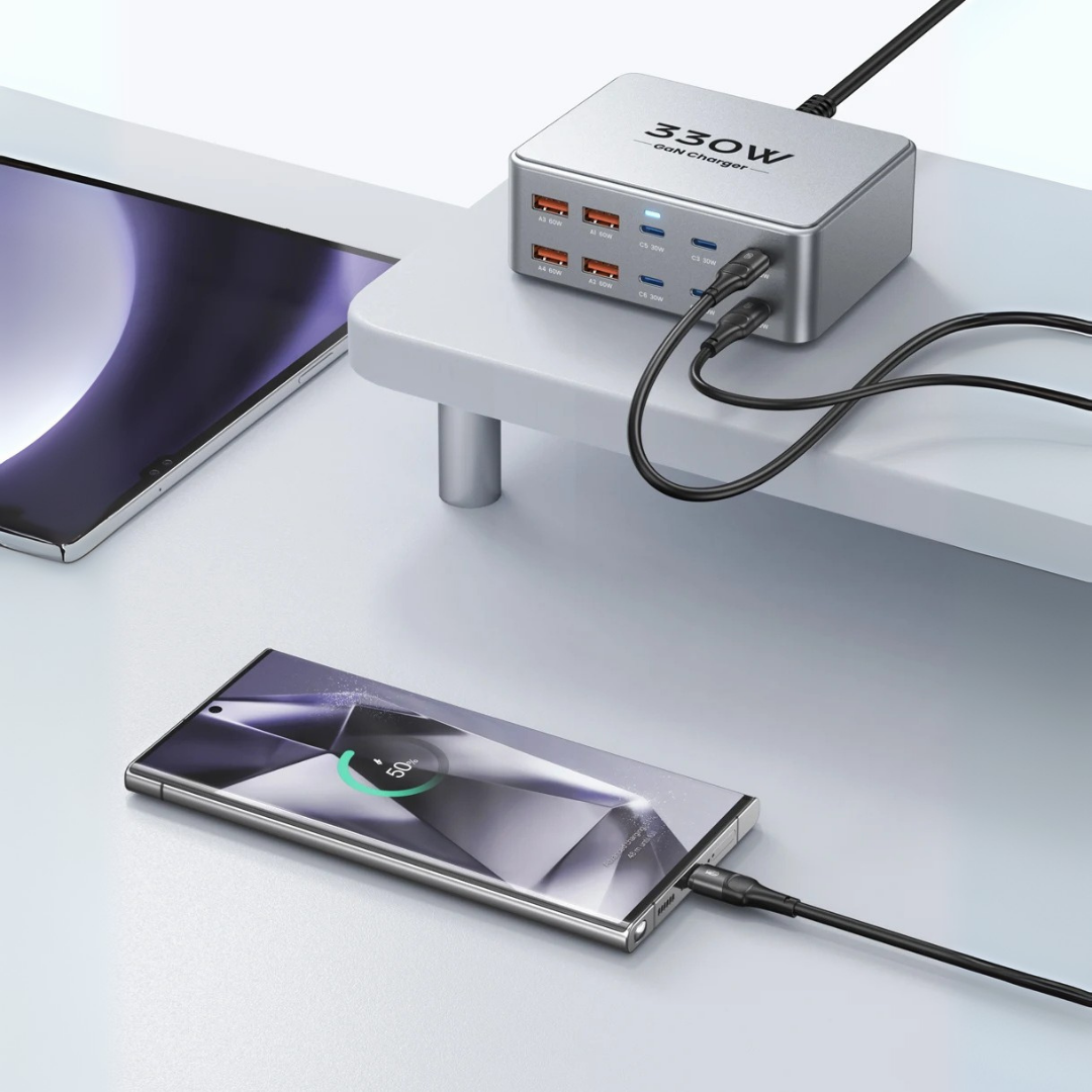TOPZERO 330W USB C Multiport Fast Charging Station
