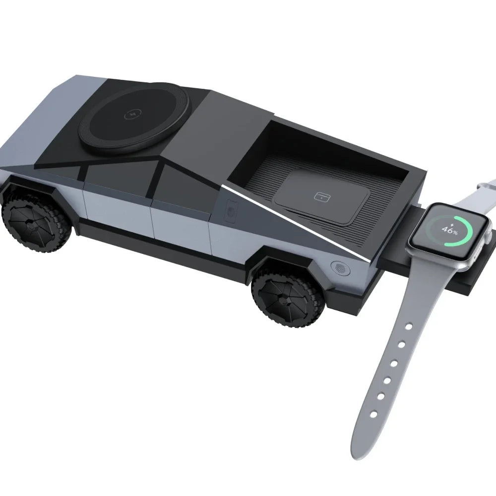 CyberChargeX™ 3-in-1 Wireless Charging Dock